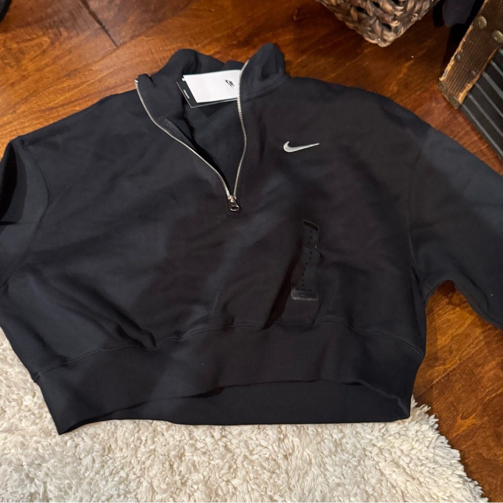 Nike Black Women's Half-Zip Top